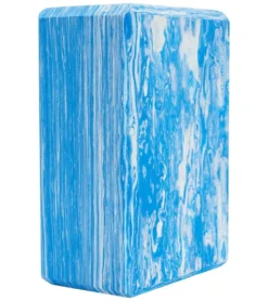 Everyday Yoga 4 Inch Marbled Foam Yoga Block