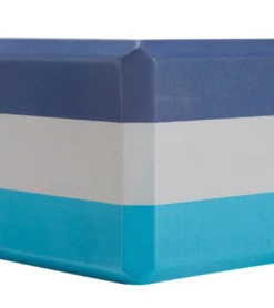 Everyday Yoga 4 Inch Tri Color Foam Yoga Block