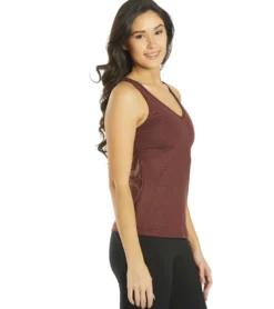 Everyday Yoga Instinct Cheetah Twisted Back Support Tank