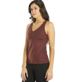 Everyday Yoga Instinct Cheetah Twisted Back Support Tank