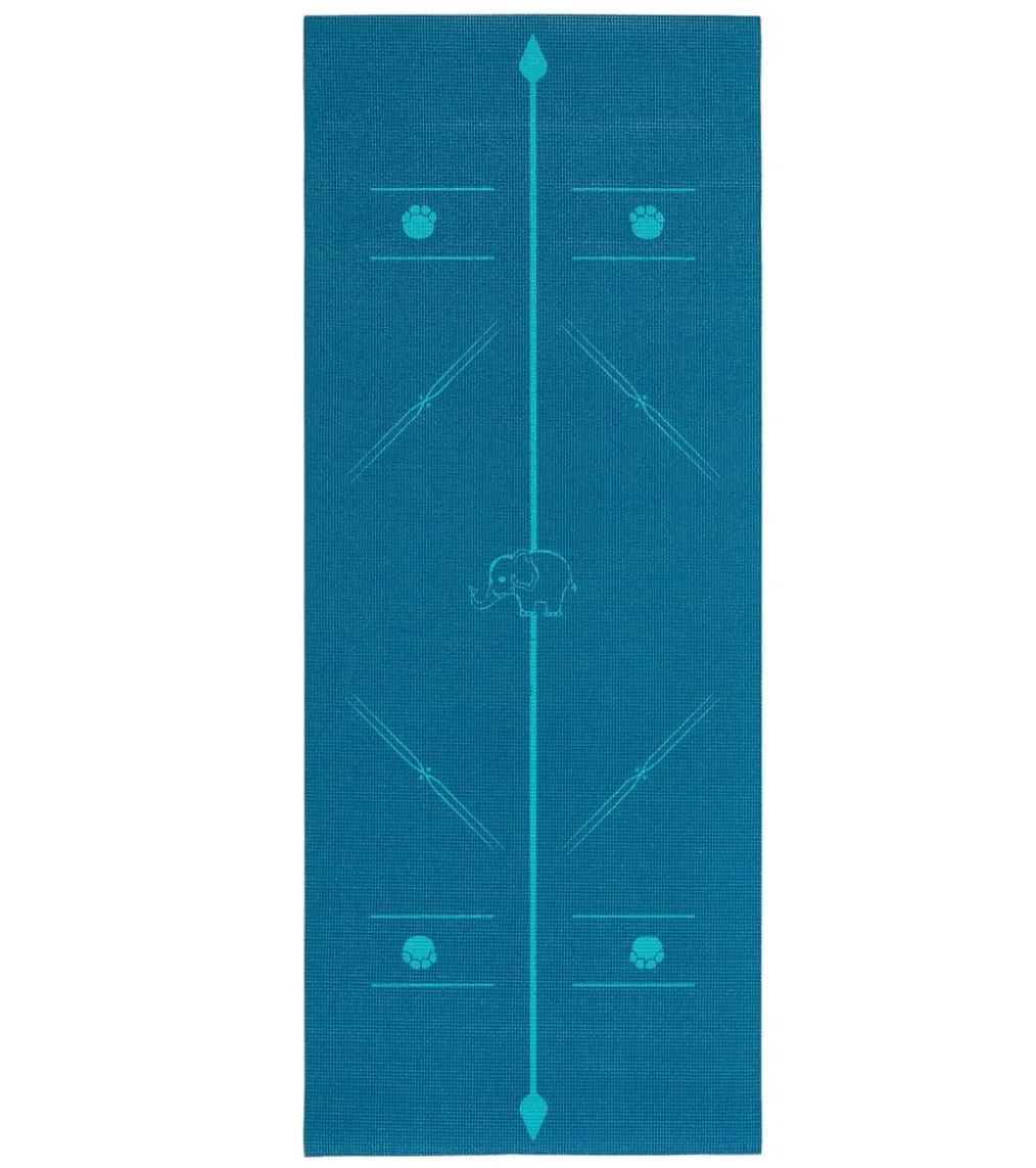 Everyday Yoga Kids' Alignment Yoga Mat 60 Inch 5mm