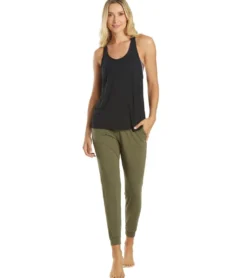 Everyday Yoga Motion Solid Racer Back Layering Tank