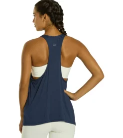 Everyday Yoga Motion Solid Racer Back Layering Tank