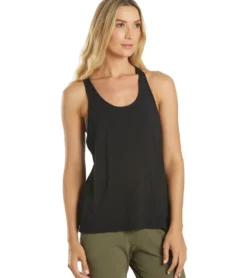 Everyday Yoga Motion Solid Racer Back Layering Tank