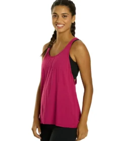 Everyday Yoga Motion Solid Racer Back Layering Tank