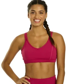 Everyday Yoga Radiant Solid Strappy Back Sports Bra