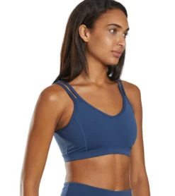 Everyday Yoga Radiant Solid Strappy Back Sports Bra