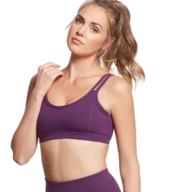 Everyday Yoga Radiant Solid Strappy Back Sports Bra