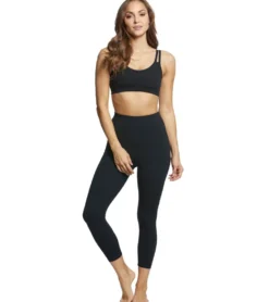 Everyday Yoga Radiant Solid Strappy Back Sports Bra