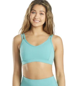 Everyday Yoga Radiant Solid Strappy Back Sports Bra