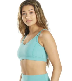 Everyday Yoga Radiant Solid Strappy Back Sports Bra