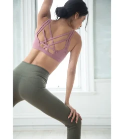 Everyday Yoga Radiant Solid Strappy Back Sports Bra