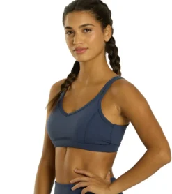 Everyday Yoga Radiant Solid Strappy Back Sports Bra