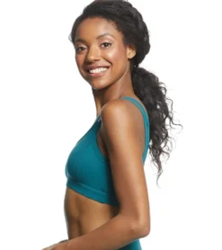 Everyday Yoga Radiant Solid Strappy Back Sports Bra