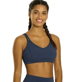 Everyday Yoga Radiant Solid Strappy Back Sports Bra