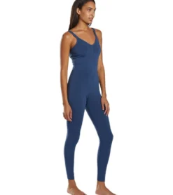 Everyday Yoga Radiant Solid Strappy Back Long Leotard 28