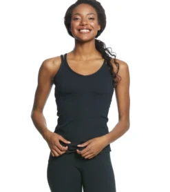 Everyday Yoga Radiant Solid Strappy Back Support Tank