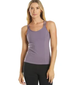 Everyday Yoga Radiant Solid Strappy Back Support Tank