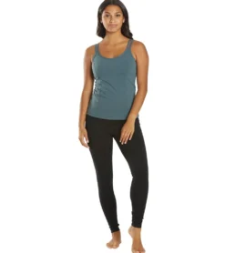 Everyday Yoga Radiant Solid Strappy Back Support Tank