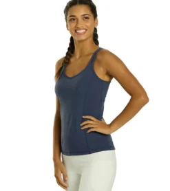 Everyday Yoga Radiant Solid Strappy Back Support Tank