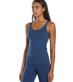 Everyday Yoga Radiant Solid Strappy Back Support Tank