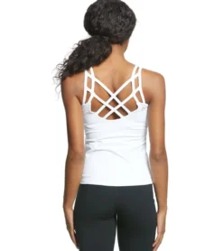 Everyday Yoga Radiant Solid Strappy Back Support Tank