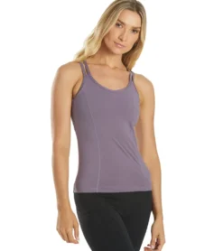 Everyday Yoga Radiant Solid Strappy Back Support Tank