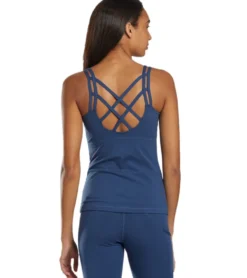 Everyday Yoga Radiant Solid Strappy Back Support Tank