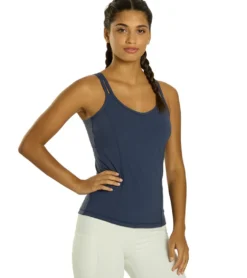 Everyday Yoga Radiant Solid Strappy Back Support Tank