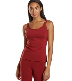 Everyday Yoga Radiant Solid Strappy Back Support Tank