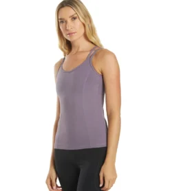 Everyday Yoga Radiant Solid Strappy Back Support Tank
