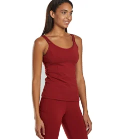 Everyday Yoga Radiant Solid Strappy Back Support Tank