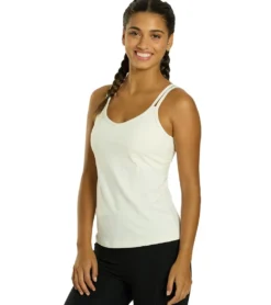 Everyday Yoga Radiant Solid Strappy Back Support Tank