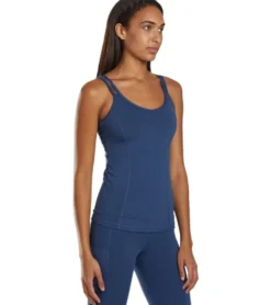 Everyday Yoga Radiant Solid Strappy Back Support Tank