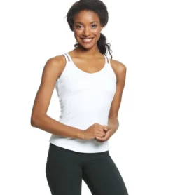 Everyday Yoga Radiant Solid Strappy Back Support Tank