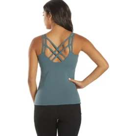 Everyday Yoga Radiant Solid Strappy Back Support Tank
