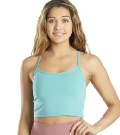 Everyday Yoga Solid Crop Tank