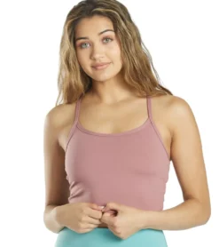 Everyday Yoga Solid Crop Tank