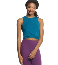 Everyday Yoga Twisted Layering Crop Tank