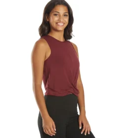 Everyday Yoga Twisted Layering Crop Tank