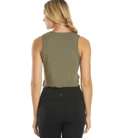 Everyday Yoga Twisted Layering Crop Tank