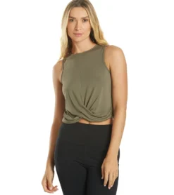 Everyday Yoga Twisted Layering Crop Tank