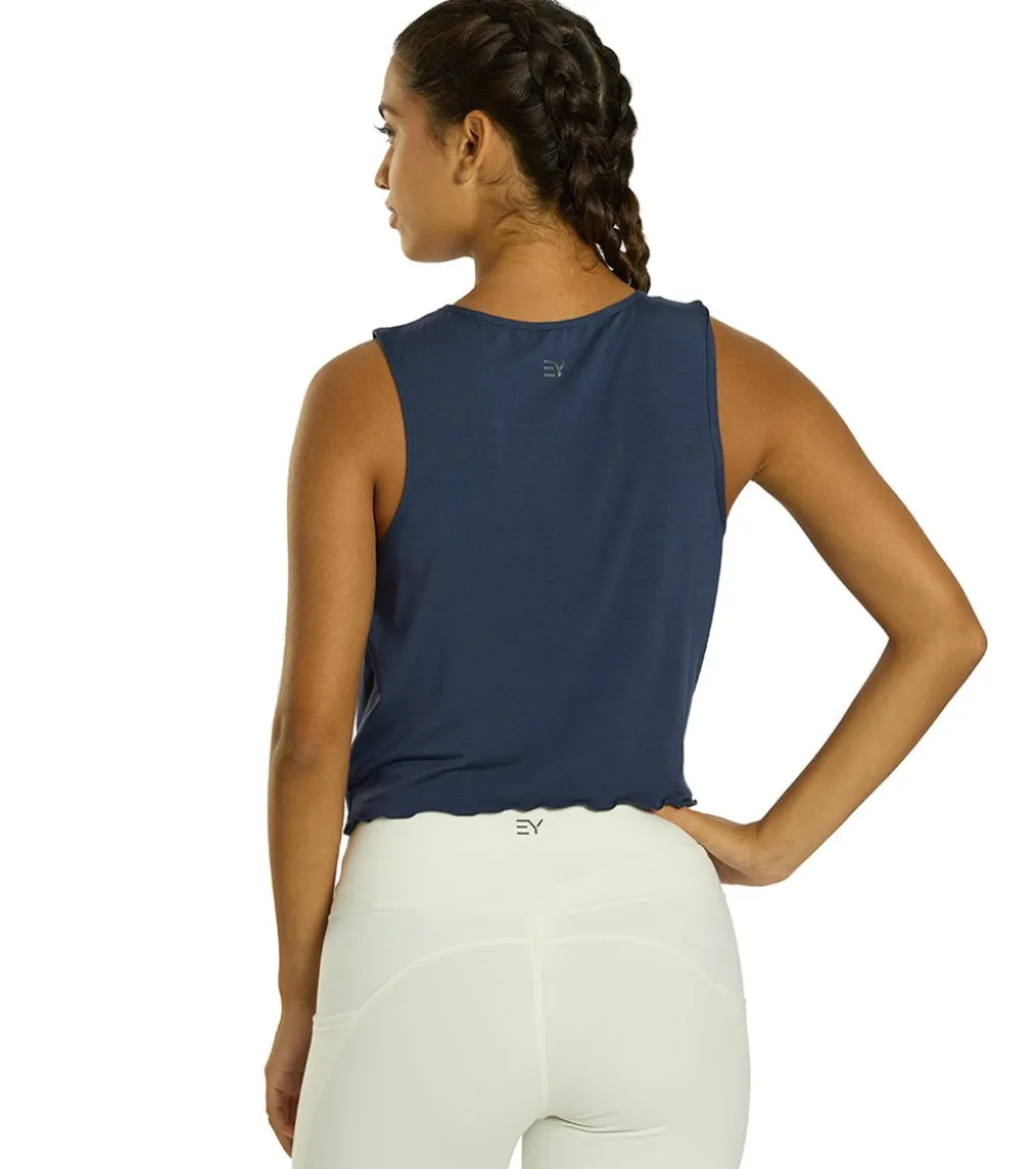 Everyday Yoga Twisted Layering Crop Tank