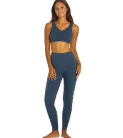 Everyday Yoga Uphold Solid High Waisted Leggings With Pockets 28