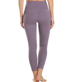 Everyday Yoga Uphold Solid High Waisted 7/8 Leggings With Pockets 25"