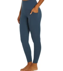 Everyday Yoga Uphold Solid High Waisted 7/8 Leggings With Pockets 25