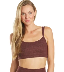 Everyday Yoga Wholesome Cheetah Sports Bra