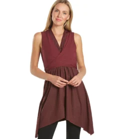 Everyday Yoga Wondrous Cheetah Wrap Dress