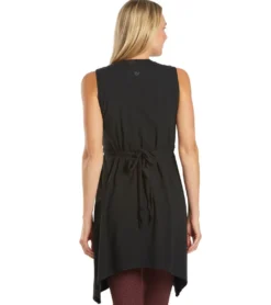 Everyday Yoga Wondrous Solid Wrap Dress