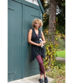 Everyday Yoga Wondrous Solid Wrap Dress